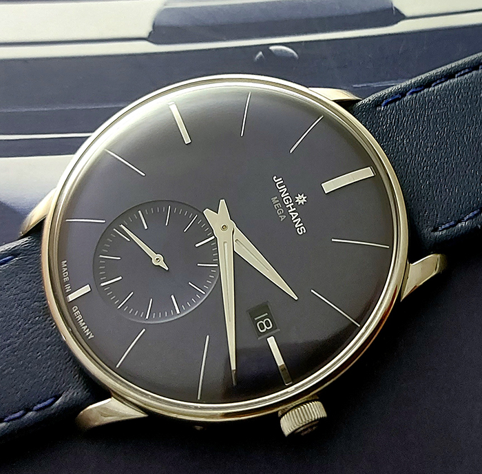 Junghans Meister Mega Small Second Wristwatch Ref. 058 4901 00