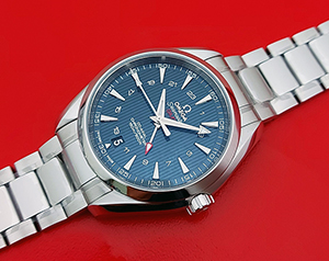 Omega Seamaster Aqua Terra 150M Co-Axial GMT Wristwatch