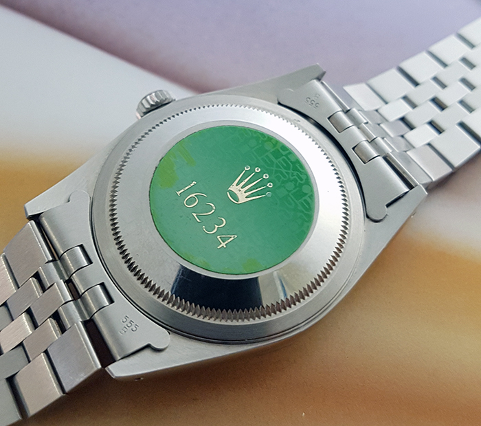 1991 Rolex Datejust 18K WG/SS Wristwatch Ref. 16234