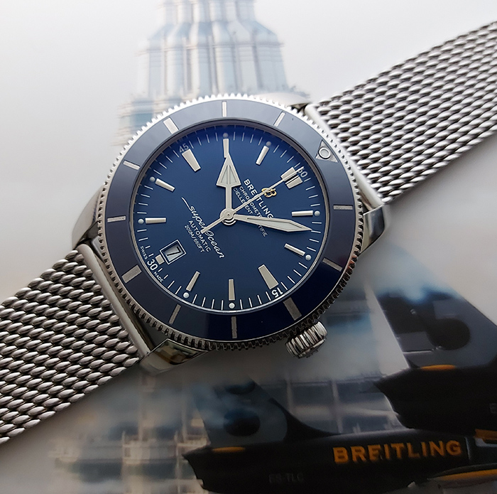 XL Breitling SuperOcean Heritage II 46 Wristwatch Ref. AB2020