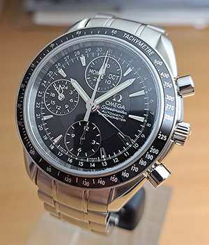 Omega Speedmaster Day-Date Chronograph Wristwatch Ref. 3220.50