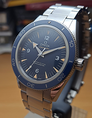 Omega Seamaster 300 Master Co-Axial Titanium Wristwatch Ref. 233.90.41.21.03.001