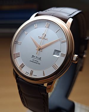 Omega De Ville Prestige 18K Rose Gold Ref. 4678.31.02