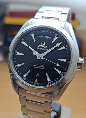 Omega Seamaster Aqua Terra 150M Co-Axial Day-Date Wristwatch Ref. 231.10.42.22.01.001