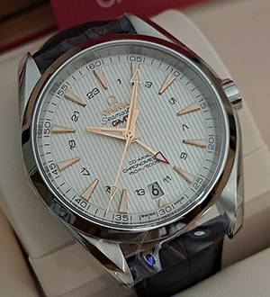 Omega Seamaster Aqua Terra 150M Co-Axial GMT Wristwatch Ref. 231.13.43.22.02.004