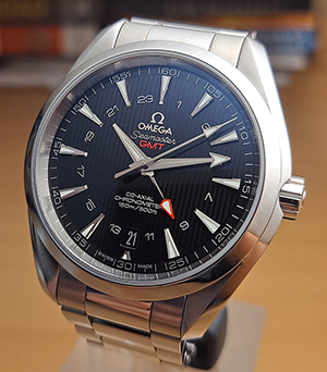 Omega Seamaster Aqua Terra 150M Co-Axial GMT Wristwatch Ref. 231.10.43.22.01.001