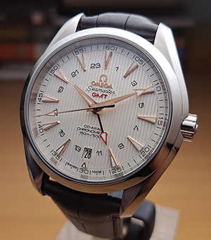 Omega Seamaster Aqua Terra 150M Co-Axial GMT Wristwatch Ref. 231.13.43.22.02.004