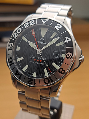 Omega Seamaster Gerry Lopez Limited Edition GMT 300M Wristwatch Ref. 2536.50