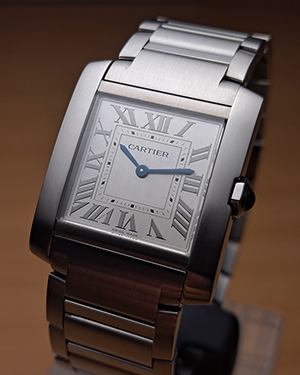 Midsize Cartier Tank Francaise Wristwatch Ref. WSTA0074