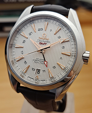 Omega Seamaster Aqua Terra 150M Co-Axial GMT Wristwatch