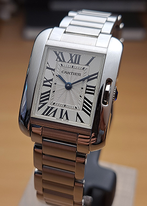 Cartier Tank Anglaise Small Ladies Wristwatch