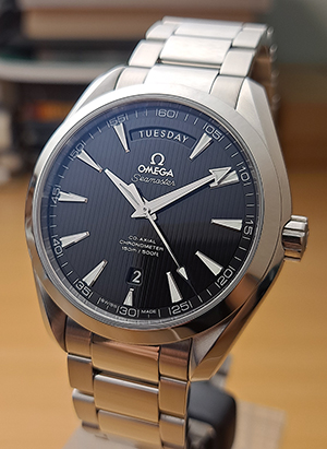 Omega Seamaster Aqua Terra 150M Co-Axial Day-Date Wristwatch Ref. 231.10.42.22.01.001