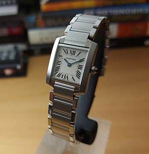 Ladies' Cartier Tank Francaise Quartz Small Size Wristwatch