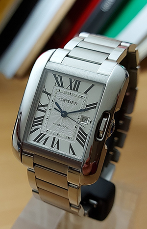 Cartier Tank Anglaise Large Wristwatch