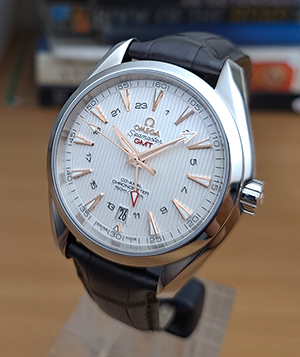 Omega Seamaster Aqua Terra 150M Co-Axial GMT Wristwatch Ref. 231.13.43.22.02.004 