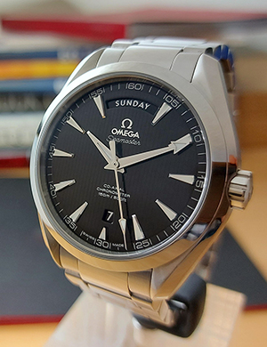 Omega Seamaster Aqua Terra 150M Co-Axial Day-Date Wristwatch