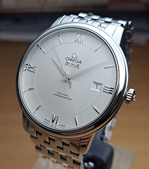 Omega De Ville Prestige Co-Axial Wristwatch Ref. 424.10.40.20.02.003