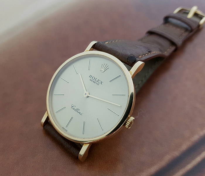 Rolex Geneve Cellini 18K YG Ref. 5512