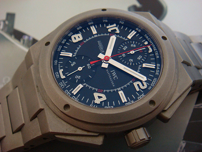 IWC Ingenieur Chronograph AMG Titanium watch Ref. 3725