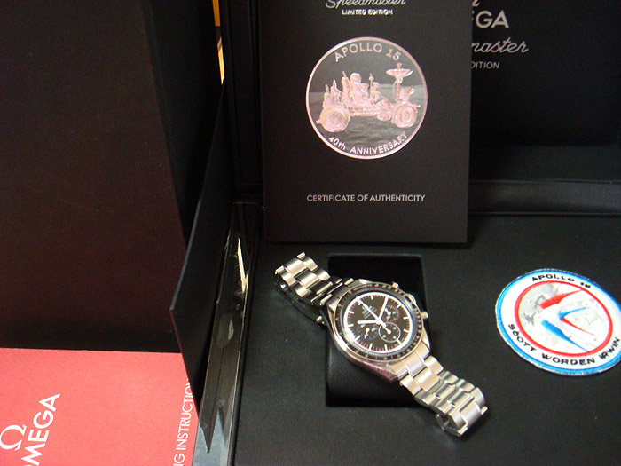 Omega Speedmaster Moon Watch Apollo 15 40th Anniversary Ref. 311.30.42.30.01.003