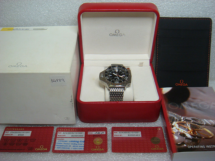 Omega Seamaster Ploprof Wristwatch Ref. 224.30.55.21.01.001