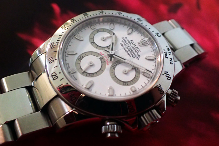 Rolex Daytona Stainless Steel white dial Ref. 116520