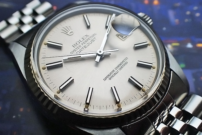 1979 Vintage Rolex Datejust 18k White Gold and S/S Ref. 16014