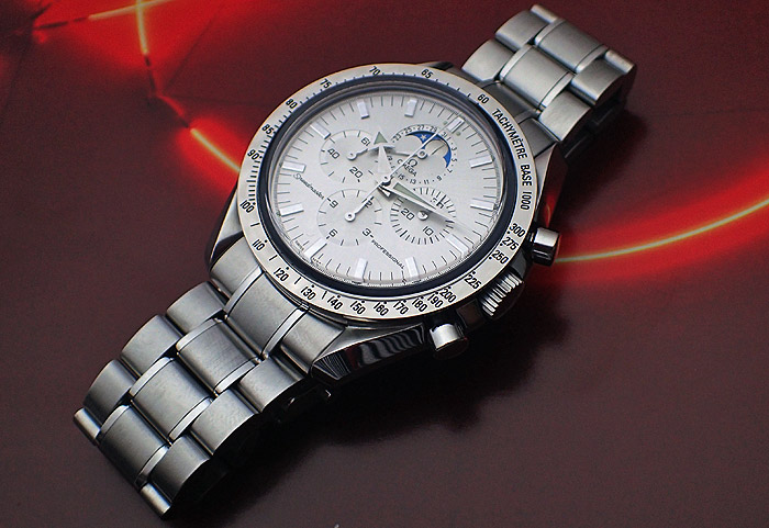 Omega Speedmaster Professional Moonphase Silver Dial Ref. 3575.30