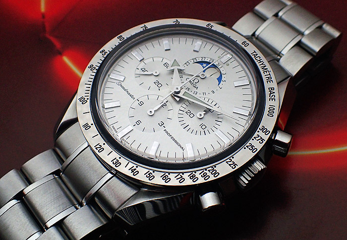 Omega Speedmaster Professional Moonphase Silver Dial Ref. 3575.30