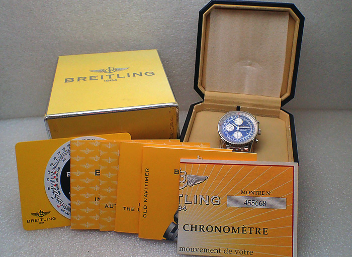 Breitling Navitimer, Blue dial, Ref. A13322
