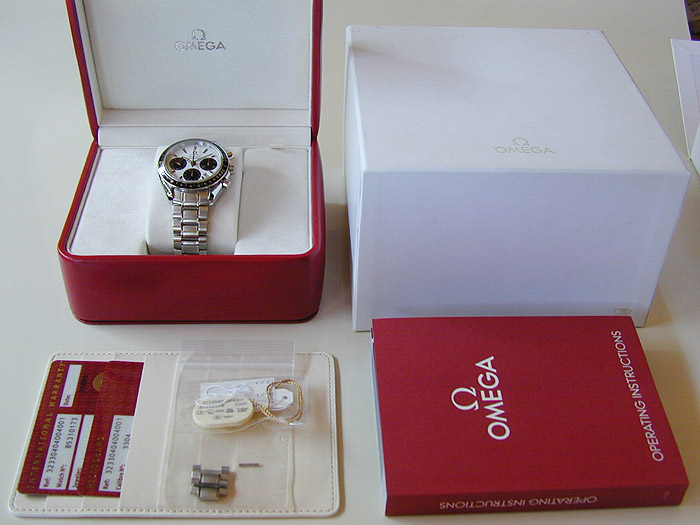 Omega Speedmaster Automatic Chronometer, Ref. 323.30.40.40.04.001