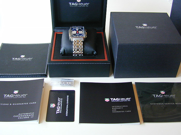 Tag Heuer Monaco Steve McQueen Automatic Chronograph Ref. CW2113.BA0780