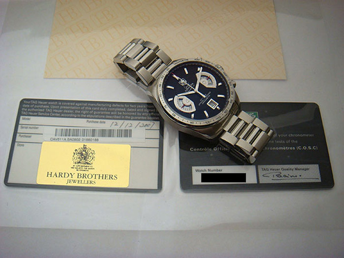 Tag Heuer Grand Carrera CAV511A