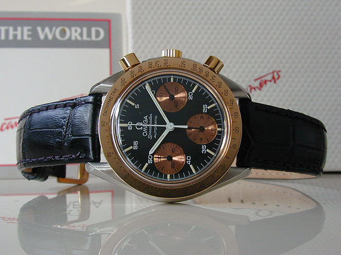 1988 Omega Speedmaster Reduced 18K Rose Gold Ref. 175.0033