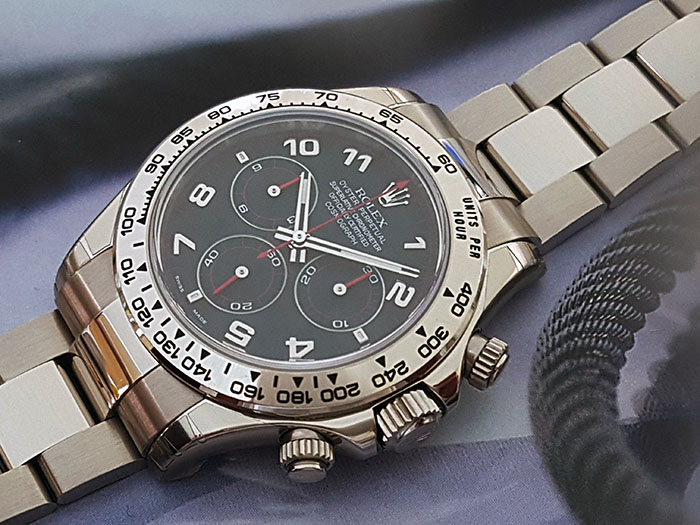 Rolex Daytona Cosmograph 18KWG Wristwatch Ref. 116509