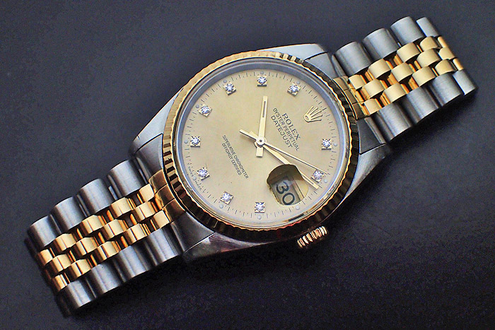 Rolex Oyster Perpetual Datejust 18K YG/SS Ref. 16233G