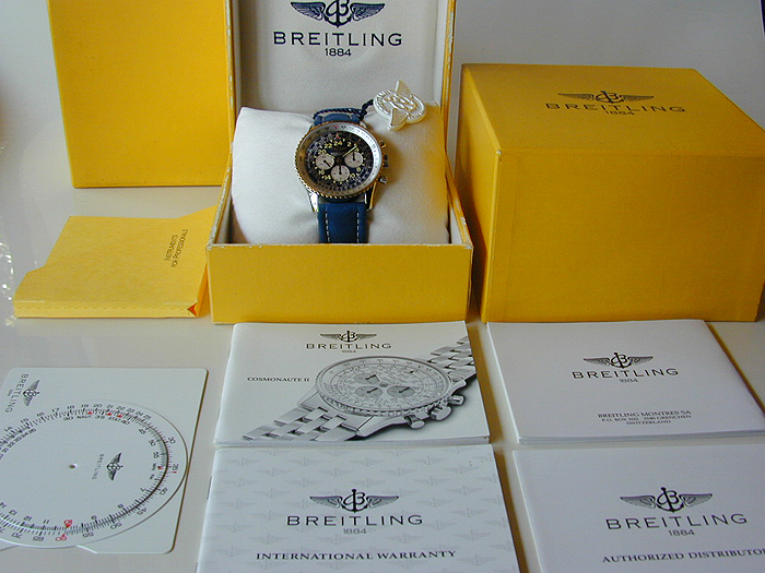 Breitling Cosmonaute II 18K Gold Ref. D12022