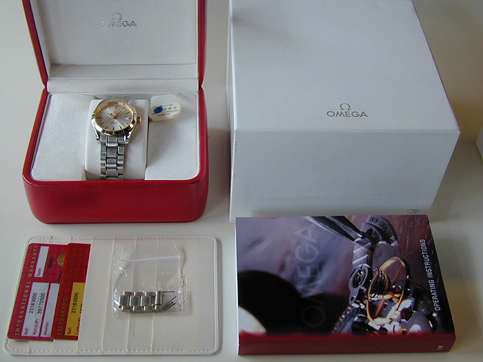 Omega Seamaster Aqua Terra Midsize18K YG/SS Ref. 2318.30