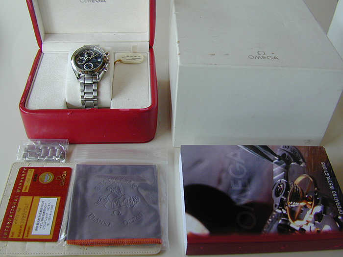 Omega Speedmaster Automatic Date Blue-Grey Ref. 3513.46