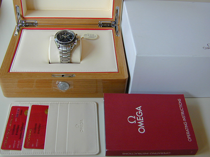 Omega Speedmaster Day-Date Chronograph Wristwatch Ref. 3220.50