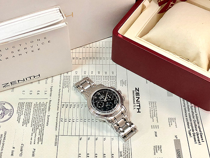 Zenith Chronomaster T El Primero Ref. 02.0240.410/21