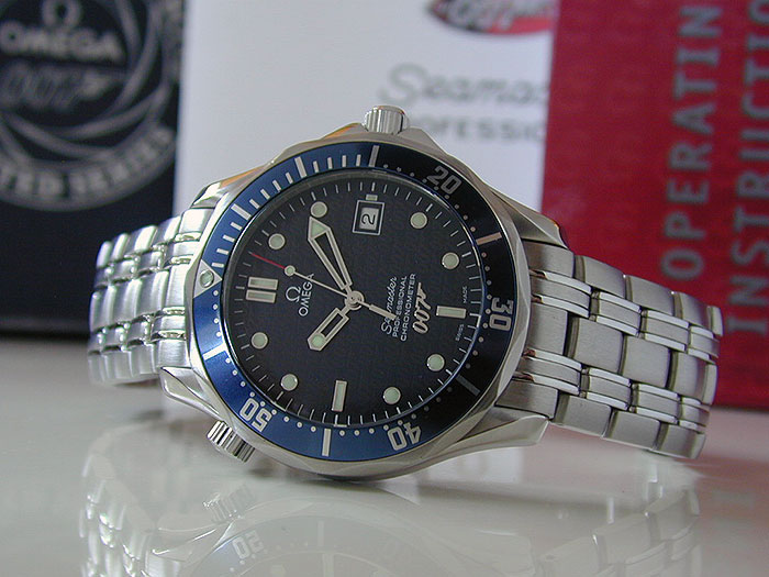 Omega Seamaster Professional James Bond 40th Anniversary Limited Edition Wristwatch Ref. 2537.80