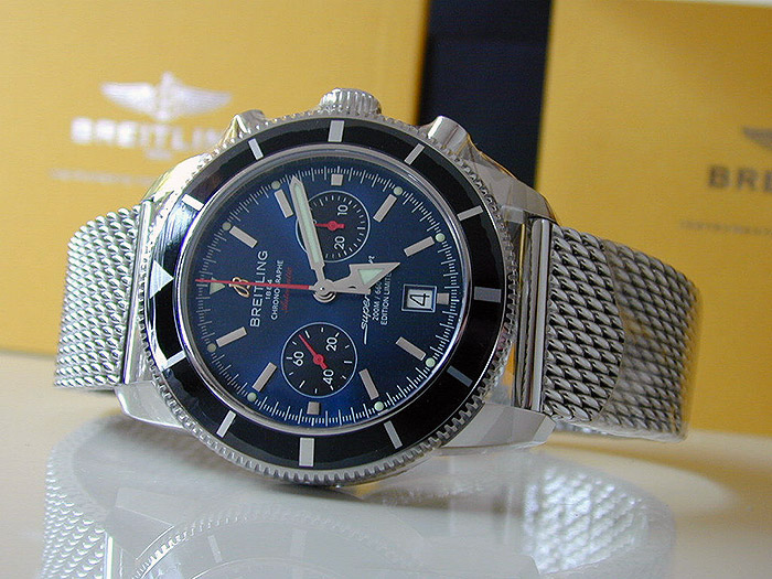 Breitling XL Superocean Heritage 125th Anniversary Limited Edition Wristwatch Ref. A23320