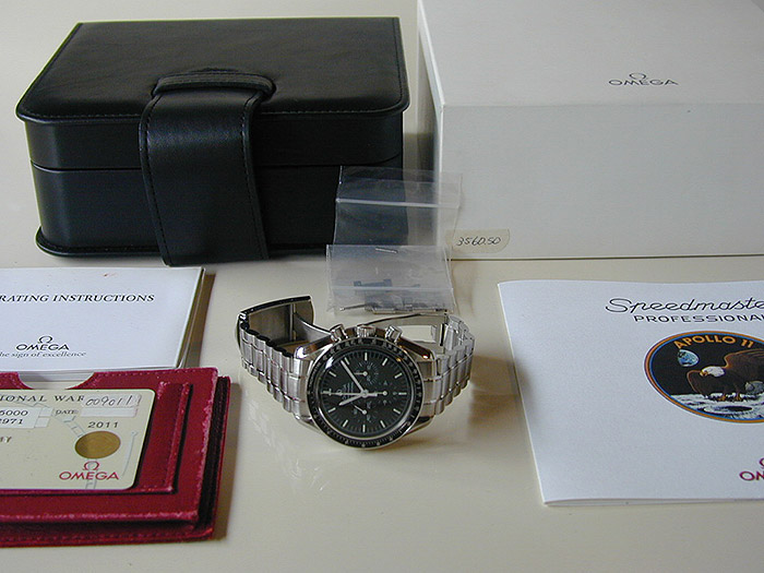 Omega Speedmaster Moonwatch Apollo 11, 30th Anniversary Wristwatch Ref. 3560.50