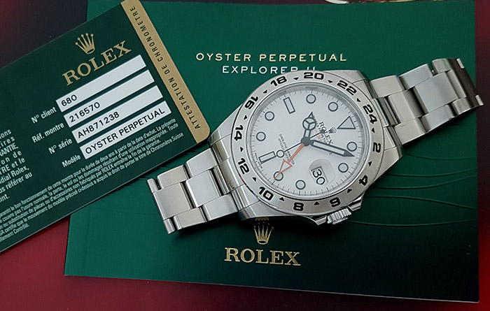  Rolex Explorer II Wristwatch Ref. 216570