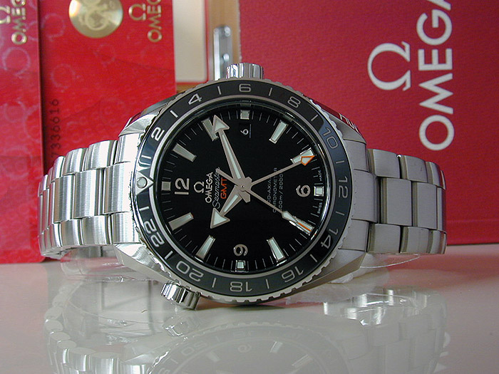 Omega Seamaster Planet Ocean 600M Co-Axial GMT Wristwatch Ref. 232.30.44.22.01.001
