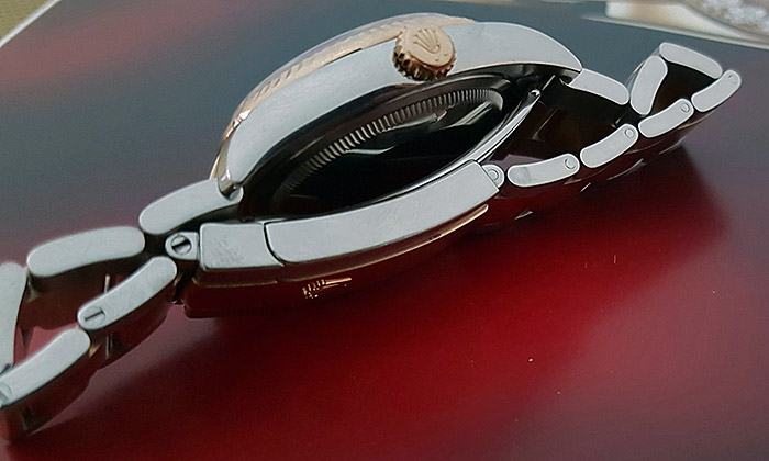 Rolex Oyster Perpetual Datejust 18K RG & SS Wristwatch Ref. 116231
