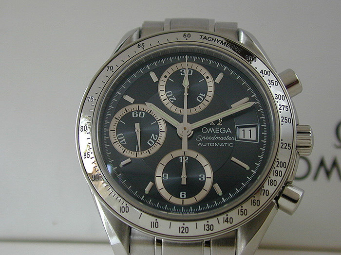 Omega Speedmaster Automatic Date Blue-Grey Ref. 3513.46
