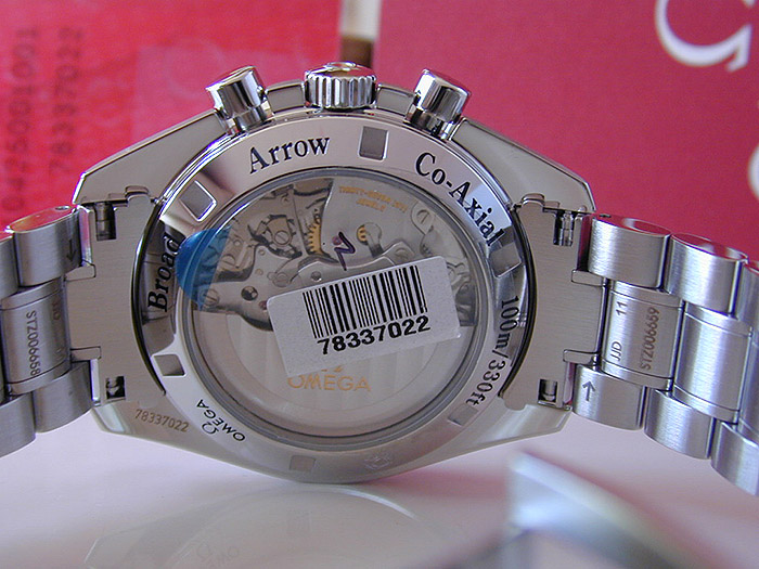 Omega Speedmaster 1957 Broad Arrow Co-Axial Chronograph Wristwatch Ref. 321.10.42.50.01.001