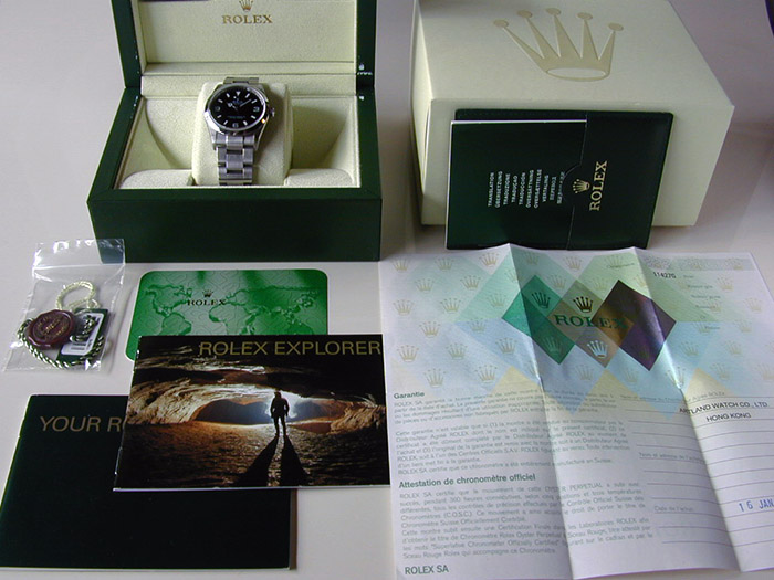Rolex Explorer Wristwatch Ref. 114270
